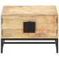 Preview: Couchtisch 67x67x45 cm Mango Massivholz