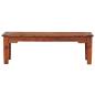 Preview: Couchtisch 110 x 50 x 35 cm Massivholz Akazie