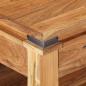 Preview: Couchtisch 110x52x45 cm Massivholz Akazie
