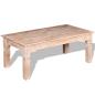 Preview: ARDEBO.de - Couchtisch Akazienholz 110x60x45 cm