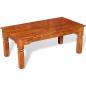 Preview: ARDEBO.de - Couchtisch Massivholz 110x60x45 cm