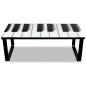 Preview: Couchtisch mit Glasplatte Klavier-Aufdruck
