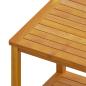 Preview: Beistelltisch Massivholz Akazie 45x45x45 cm