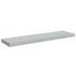 Preview: Schweberegale 4 Stk. Betongrau 90x23,5x3,8 cm MDF