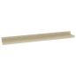 Preview: Wandregale 4 Stk. Sonoma-Eiche 60x9x3 cm