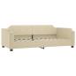 Preview: Tagesbett Ausziehbar Creme 100x200 cm Stoff