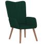 Preview: Relaxsessel Dunkelgrün Samt