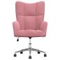Preview: Relaxsessel Rosa Samt