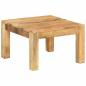 Preview: ARDEBO.de - Couchtisch 55x55x35 cm Massivholz Mango