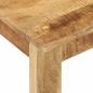 Preview: Couchtisch 55x55x35 cm Massivholz Mango