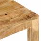 Preview: Couchtisch 55x55x35 cm Massivholz Mango