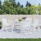 Preview: ARDEBO.de - Stuhlkissen 4 Stk. Blattmuster 50x50x7 cm Oxford-Gewebe
