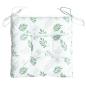 Preview: Stuhlkissen 4 Stk. Blattmuster 50x50x7 cm Oxford-Gewebe