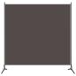 Preview: Paravent Anthrazit 175x180 cm Stoff