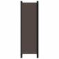 Preview: 3-tlg. Raumteiler Braun 150x180 cm