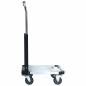 Preview: Transportwagen Klappbar 150 kg Aluminium Silbern