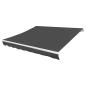 Preview: Ersatzstoff für Markise Grau 500x300 cm Polyester
