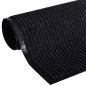 Preview: Türmatte Schwarz 90 x 150 cm PVC