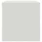 Preview: Aktenschrank Hellgrau 90x40x40 cm Stahl