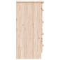 Preview: Kommode ALTA 77x35x73 cm Massivholz Kiefer
