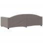 Preview: Tagesbett Taupe 100x200 cm Stoff