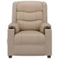 Preview: Relaxsessel Cappuccino-Braun Kunstleder