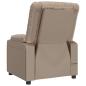 Preview: Relaxsessel Cappuccino-Braun Kunstleder