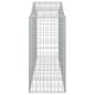 Preview: Gabionen mit Hochbogen 18 Stk 200x50x100/120cm Verzinktes Eisen