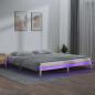 Preview: ARDEBO.de - Massivholzbett mit LEDs 180x200 cm