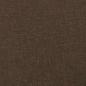 Preview: Kopfteil mit Ohren Dunkelbraun 163x23x118/128 cm Stoff