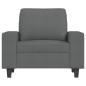 Preview: Sessel Dunkelgrau 60 cm Stoff