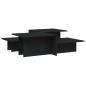 Preview: Couchtische 2 Stk. Schwarz Holzwerkstoff
