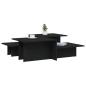 Preview: Couchtische 2 Stk. Schwarz Holzwerkstoff