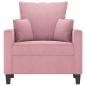 Preview: Sessel Rosa 60 cm Samt
