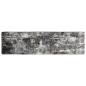 Preview: Teppich Waschbar Mehrfarbig 80x300 cm