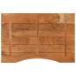 Preview: Schreibtischplatte 80x60x2,5 cm Rechteckig Massivholz Akazie