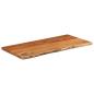 Preview: Waschtischplatte 120x60x2,5 cm Rechteckig Massivholz Akazie