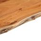 Preview: Waschtischplatte 120x60x2,5 cm Rechteckig Massivholz Akazie