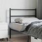 Preview: ARDEBO.de - Ersatz-Kopfteil Metall Schwarz 107 cm