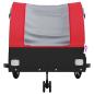 Preview: Fahrradanhänger Schwarz und Rot 45 kg Eisen