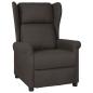 Preview: ARDEBO.de - Relaxsessel Taupe Stoff