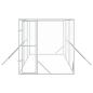 Preview: Outdoor-Hundezwinger Silbern 2x6x2 m Verzinkter Stahl