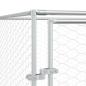 Preview: Outdoor-Hundezwinger Silbern 2x6x2 m Verzinkter Stahl