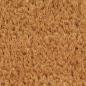 Preview: Fußmatte Natur Halbrund 60x90 cm Kokosfaser Getuftet