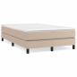 Preview: ARDEBO.de - Boxspringbett Matratze Cappuccino 120x190 cm Kunstleder