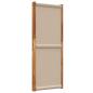 Preview: 3-tlg. Paravent Taupe 210x180 cm