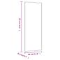 Preview: Wandspiegel 30x80 cm Glas Rechteckig