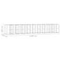 Preview: Outdoor-Hundezwinger Verzinkter Stahl 24,2 m²