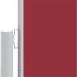Preview: Seitenmarkise Ausziehbar Rot 180x1000 cm