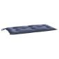 Preview: Gartenbank-Auflage Marineblau 100x50x7 cm Oxford-Gewebe